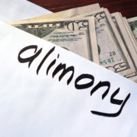 Cash for alimony